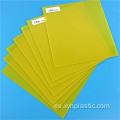 Placa Feber de resina de vidrio epoxi amarillo 3240